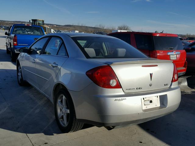 1G2ZG58N674101678 - 2007 PONTIAC G6 BASE SILVER photo 3