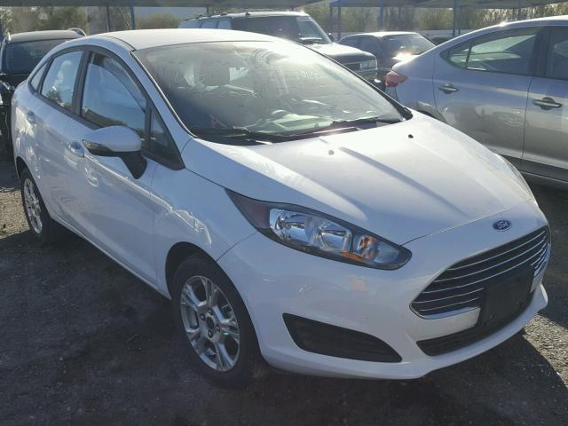 3FADP4BJ6GM157118 - 2016 FORD FIESTA SE WHITE photo 1