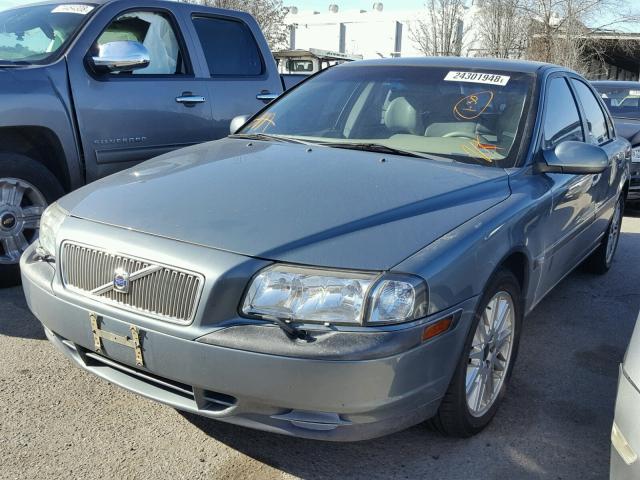 YV1TS94D711173495 - 2001 VOLVO S80 BLUE photo 2