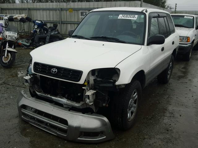 JT3HP10V1Y0237094 - 2000 TOYOTA RAV4 WHITE photo 2