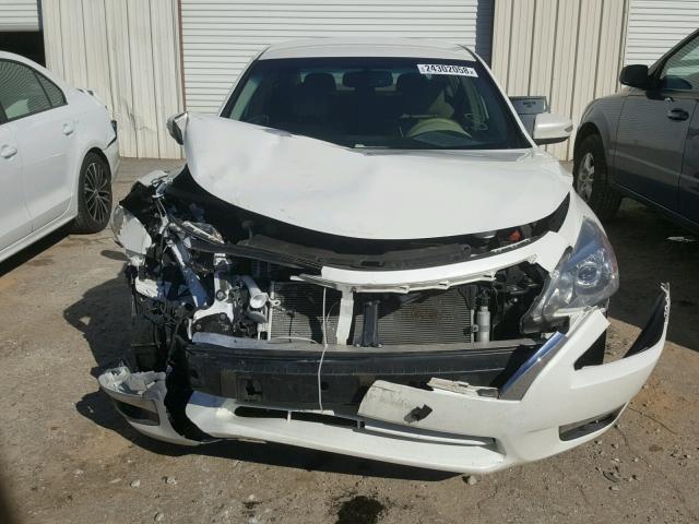 1N4AL3AP4DC233964 - 2013 NISSAN ALTIMA 2.5 WHITE photo 9