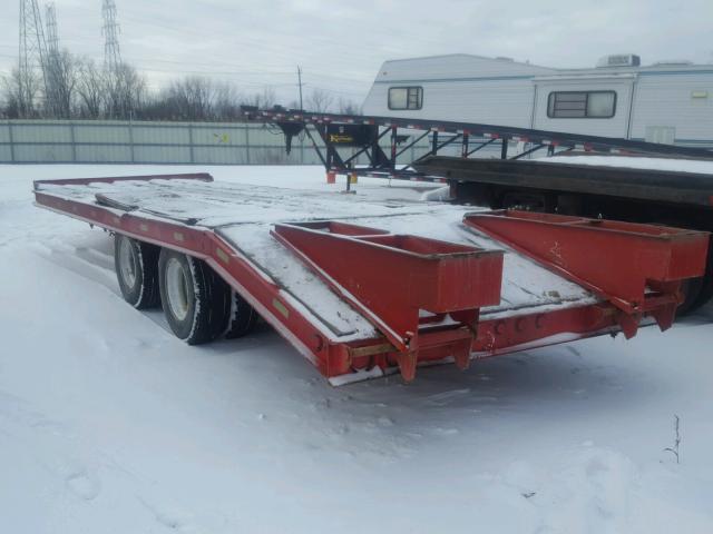 1TKC02426GM087791 - 1986 TRAIL KING TRAILER RED photo 3