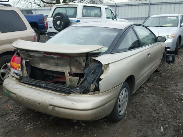 1G8ZE1282VZ379601 - 1997 SATURN SC1 GOLD photo 4