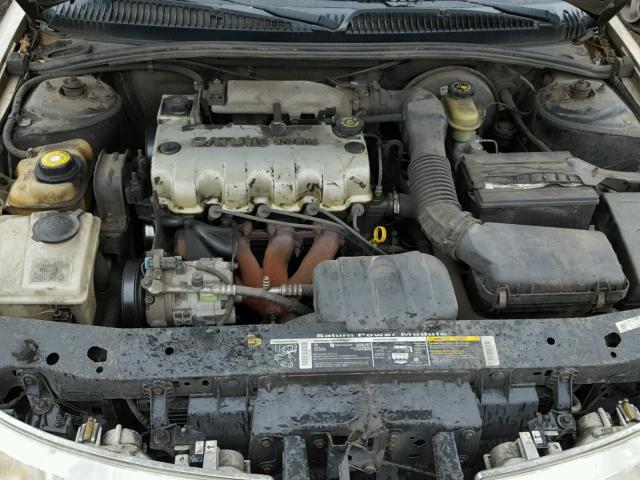 1G8ZE1282VZ379601 - 1997 SATURN SC1 GOLD photo 7