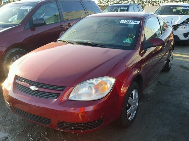 1G1AL15FX77289333 - 2007 CHEVROLET COBALT LT BURGUNDY photo 2