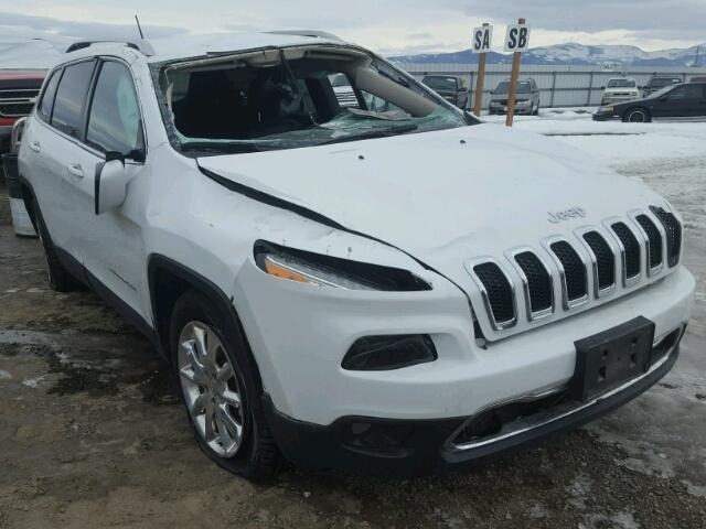 1C4PJMDB6GW348259 - 2016 JEEP CHEROKEE L WHITE photo 1