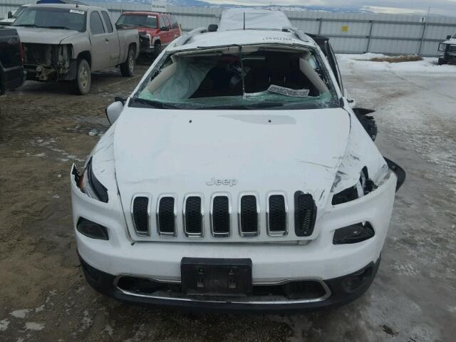 1C4PJMDB6GW348259 - 2016 JEEP CHEROKEE L WHITE photo 9