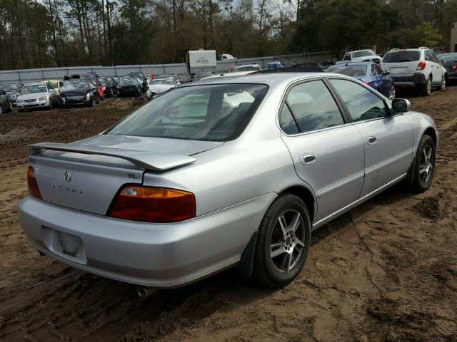 19UUA5669YA032038 - 2000 ACURA 3.2TL GRAY photo 4