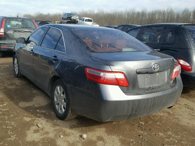 4T4BE46K79R108472 - 2009 TOYOTA CAMRY BASE GRAY photo 3