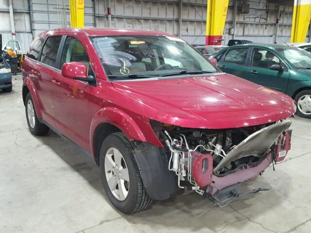 3D4GG57V59T249616 - 2009 DODGE JOURNEY SX RED photo 1