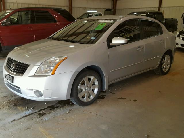 3N1AB61E18L637959 - 2008 NISSAN SENTRA 2.0 SILVER photo 2