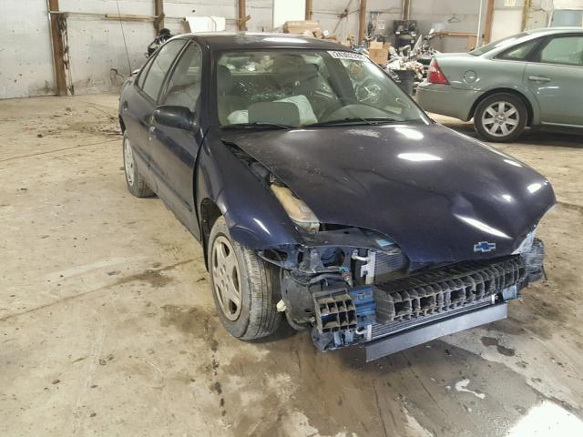 1G1JF524317144157 - 2001 CHEVROLET CAVALIER L BLUE photo 1