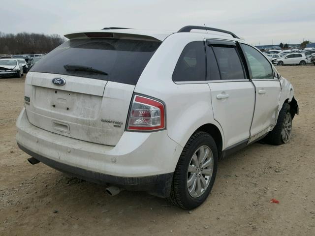 2FMDK4KC0ABB17678 - 2010 FORD EDGE LIMIT WHITE photo 4