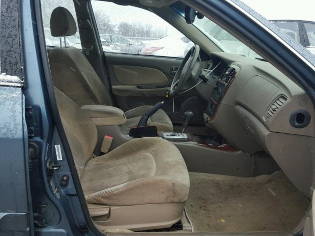 KMHWF35H75A172998 - 2005 HYUNDAI SONATA GLS BLUE photo 5