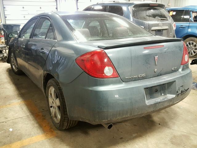 1G2ZH558964193797 - 2006 PONTIAC G6 GT BLUE photo 3