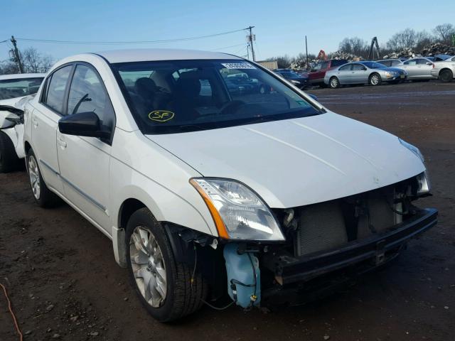 3N1AB6AP2AL632633 - 2010 NISSAN SENTRA 2.0 WHITE photo 1