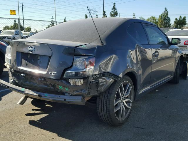 JTKJF5C75FJ011502 - 2015 TOYOTA SCION TC 石墨色 照片 4