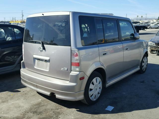 JTLKT324164060571 - 2006 TOYOTA SCION XB 银色 照片 4