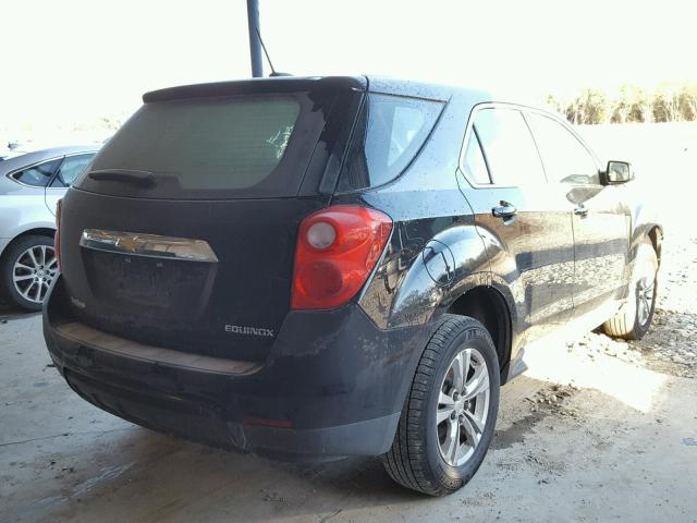 2GNALAEK3F6191674 - 2015 CHEVROLET EQUINOX LS BLACK photo 4