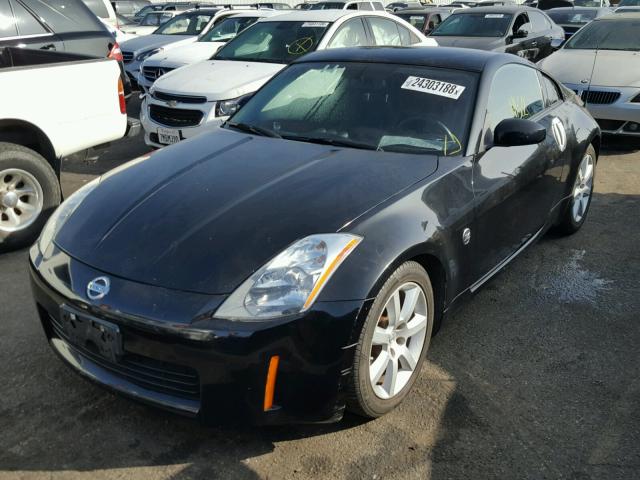 JN1AZ34D65M607824 - 2005 NISSAN 350Z COUPE BLACK photo 2