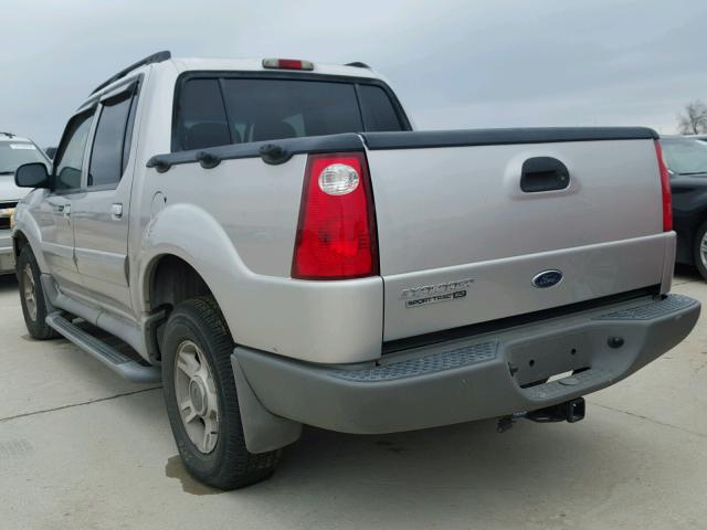 1FMZU67E73UC69010 - 2003 FORD EXPLORER S SILVER photo 3