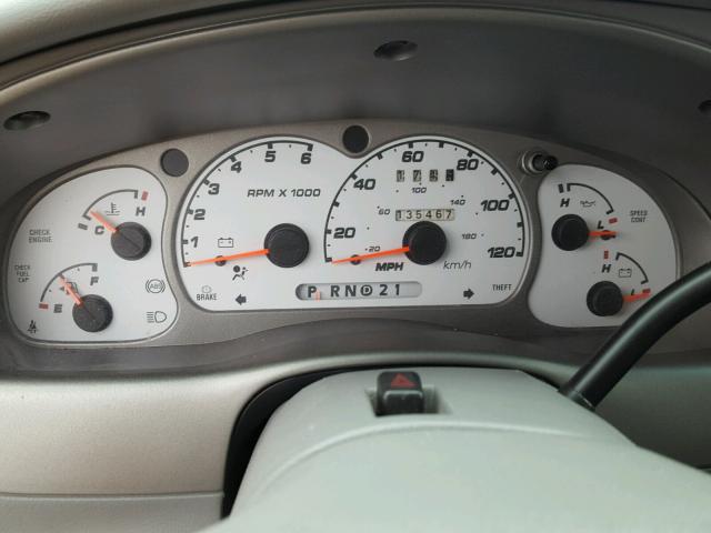 1FMZU67E73UC69010 - 2003 FORD EXPLORER S SILVER photo 8