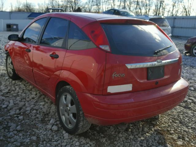 3FAFP37392R188274 - 2002 FORD FOCUS ZX5 RED photo 3
