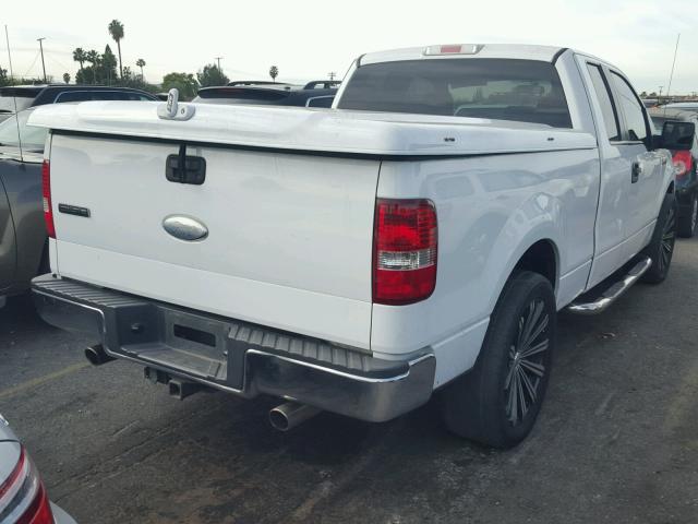 1FTPX12547KB42259 - 2007 FORD F150 WHITE photo 4