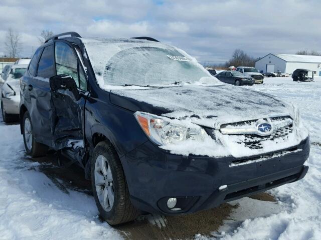 JF2SJARC9FH404662 - 2015 SUBARU FORESTER 2 CHARCOAL photo 1