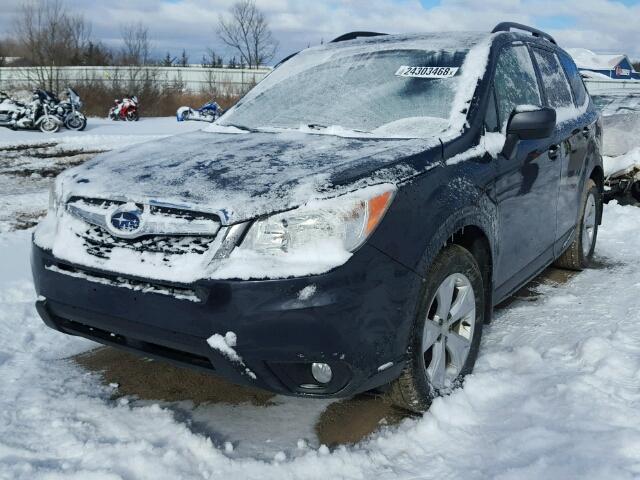 JF2SJARC9FH404662 - 2015 SUBARU FORESTER 2 CHARCOAL photo 2