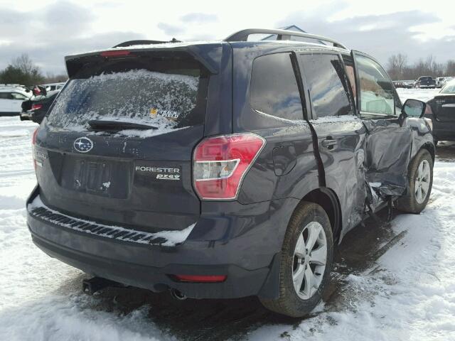 JF2SJARC9FH404662 - 2015 SUBARU FORESTER 2 CHARCOAL photo 4