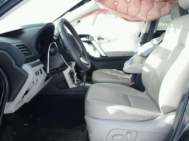 JF2SJARC9FH404662 - 2015 SUBARU FORESTER 2 CHARCOAL photo 5