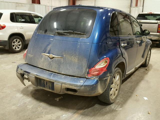 3A4GY5F96AT144158 - 2010 CHRYSLER PT CRUISER BLUE photo 4