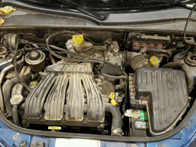 3A4GY5F96AT144158 - 2010 CHRYSLER PT CRUISER BLUE photo 7