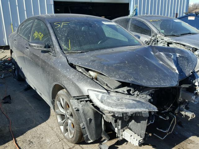 1C3CCCDG2FN523470 - 2015 CHRYSLER 200 S GRAY photo 1