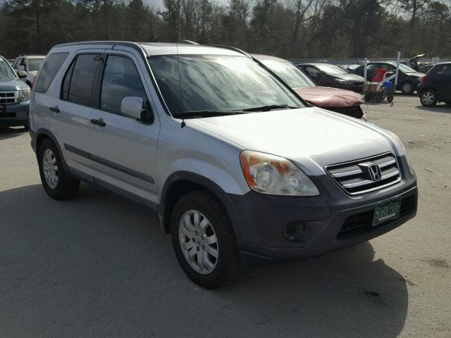 SHSRD78876U423045 - 2006 HONDA CR-V EX SILVER photo 1