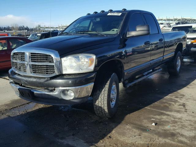 3D7MX38A17G842336 - 2007 DODGE RAM 3500 S BLACK photo 2