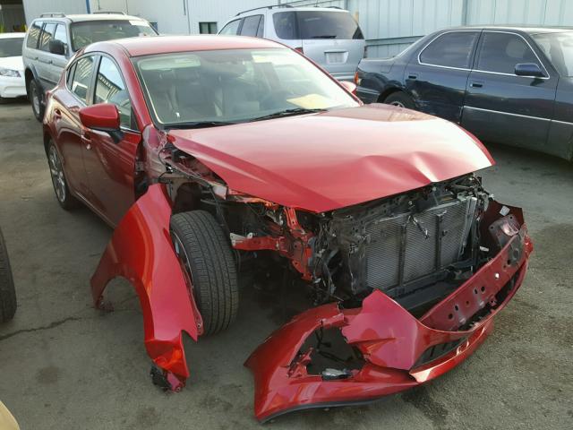 JM1BM1L32E1165977 - 2014 MAZDA 3 TOURING RED photo 1