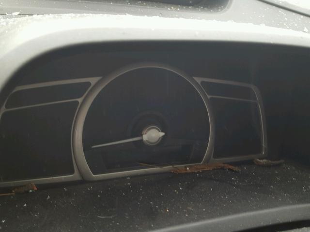 2HGFA16829H521189 - 2009 HONDA CIVIC EX ნაცრისფერი ფოტო 8