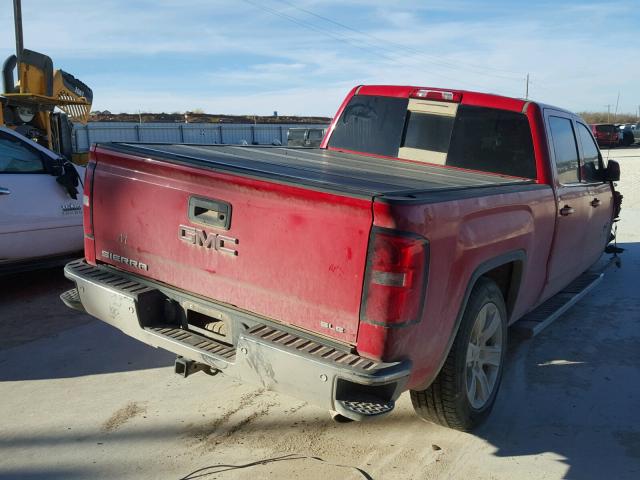 3GTP1UEC1EG201494 - 2014 GMC SIERRA C15 RED photo 4