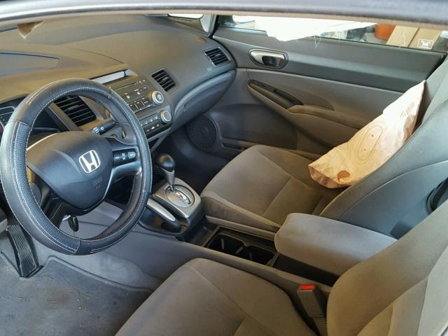 1HGFA16527L113121 - 2007 HONDA CIVIC LX BLACK photo 5