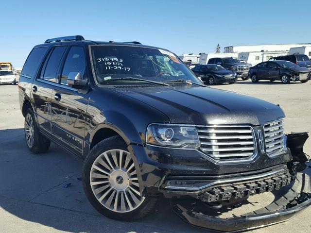5LMJJ2HT8FEJ13453 - 2015 LINCOLN NAVIGATOR BLACK photo 1