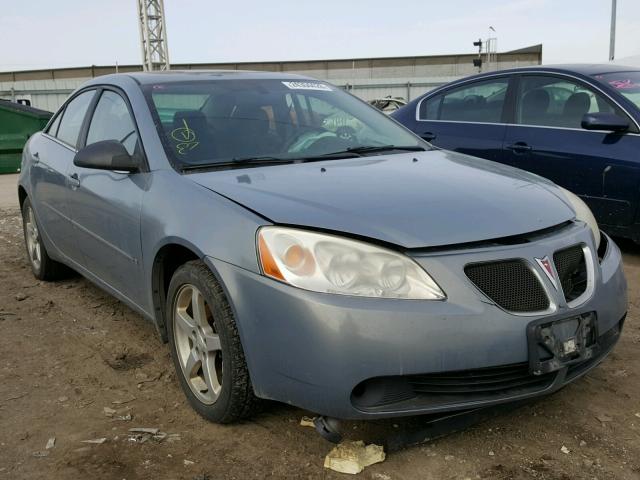 1G2ZG58N074267453 - 2007 PONTIAC G6 BASE GRAY photo 1