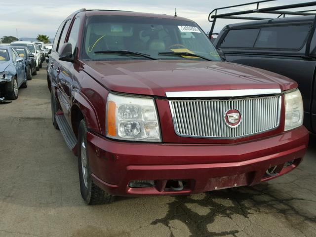 1GYEK63N62R257179 - 2002 CADILLAC ESCALADE L RED photo 1