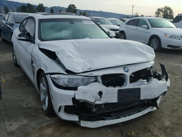 WBA3N7C53EK220546 - 2014 BMW 428 I WHITE photo 1