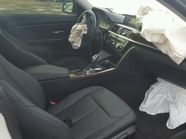 WBA3N7C53EK220546 - 2014 BMW 428 I WHITE photo 5