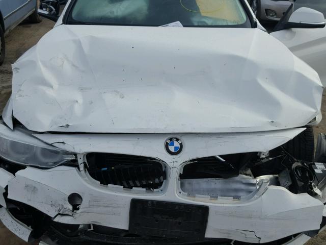 WBA3N7C53EK220546 - 2014 BMW 428 I WHITE photo 7