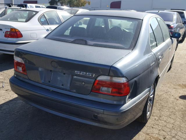 WBADT43453G024804 - 2003 BMW 525 I AUTO BLUE photo 4