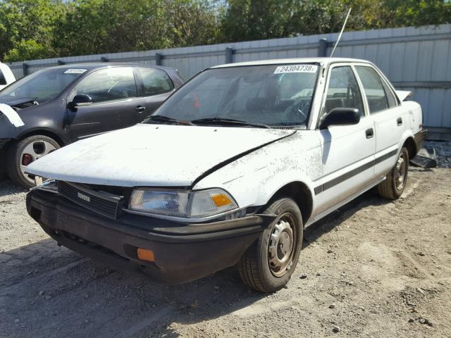 JT2AE92E9K3228480 - 1989 TOYOTA COROLLA DL WHITE photo 2