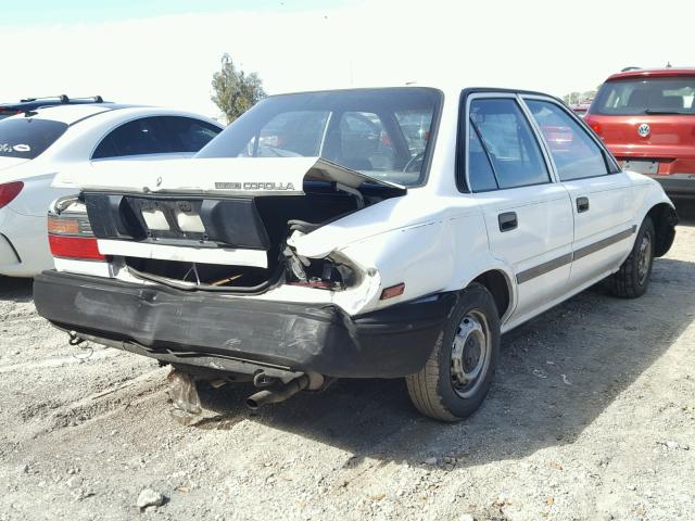 JT2AE92E9K3228480 - 1989 TOYOTA COROLLA DL WHITE photo 4